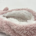 Non-skid Fleece Slipper Booties Cartoon Ballerina Slippers